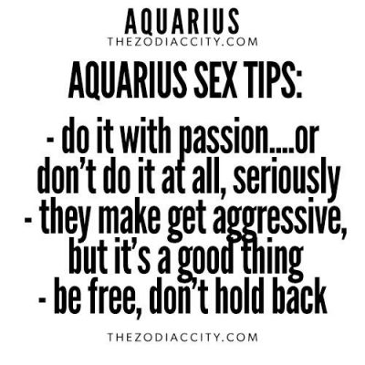 Aquarius And Sex; Aquarius Sex Tips – For more zodiac fun facts, click here