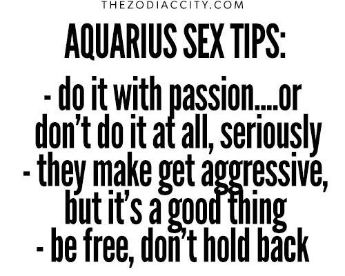 Aquarius And Sex Aquarius Sex Tips For More Zodiac Fun Facts Click Here Zodiac Memes