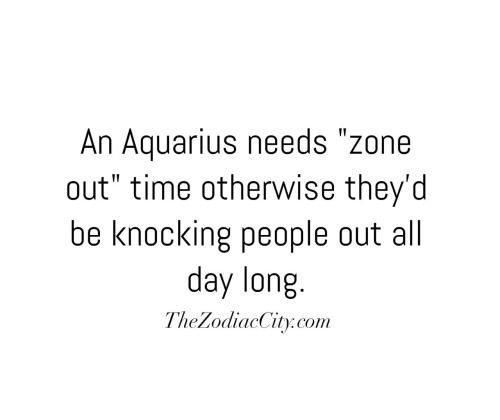 Zodiac Aquarius Fun Facts |