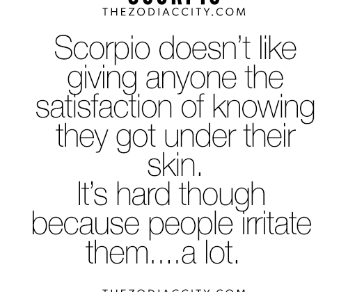 Zodiac Scorpio Facts – For more zodiac fun facts, click here