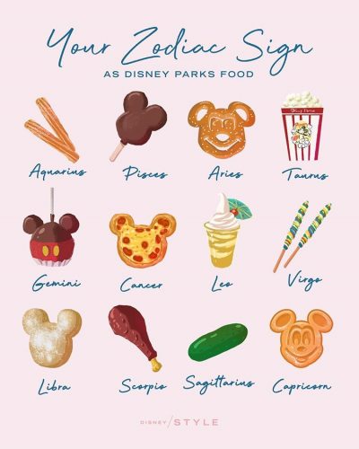The stars and ice cream bars have aligned! What’s your Disney Parks food zodiac…