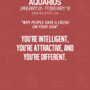 Find out why people have a crush on your sign here