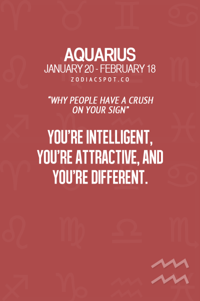 Find out why people have a crush on your sign here