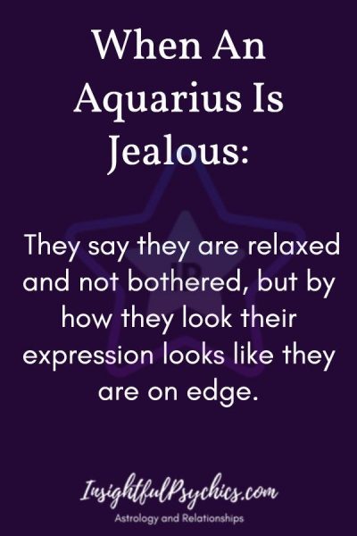 When An Aquarius Is Jealous: #zodiac #astrology #zodiacsigns #zodiacfacts #astrologysigns