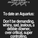 I think that applies for every sign, not just Aquarius