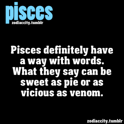 Zodiac City, Pisces – Vissen Believe that!