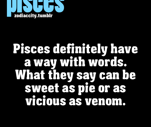 Zodiac City, Pisces – Vissen Believe that!