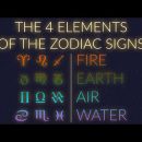 THE 4 ELEMENTS of the Zodiac Signs