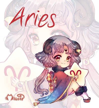 Magical Zodiac sign chibi aries by MIAOWx3