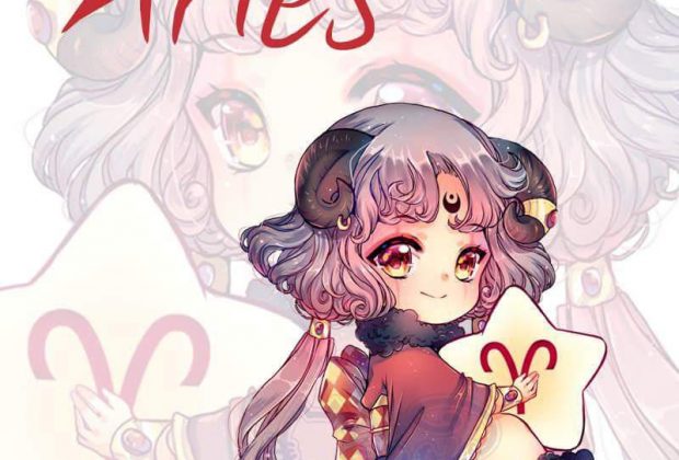 Magical Zodiac sign chibi aries by MIAOWx3