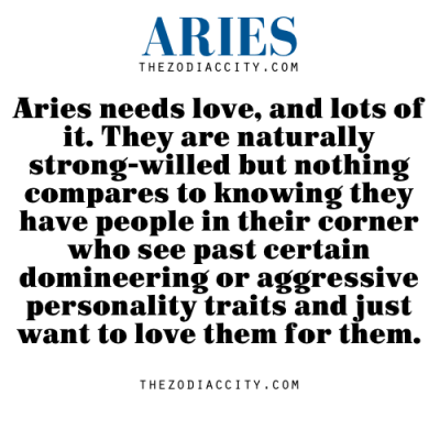 zodiaccity: “ [REPOST] — Aries zodiac facts. ”