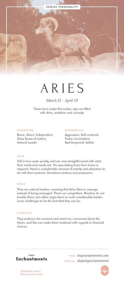 Aries Zodiac Sign Correspondences – Aries Personality, Aries Symbol, Aries Mythology and Aries Meaning:…