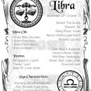 Libra Zodiac Sign Book of Shadow Printable PDF page Wicca | Etsy