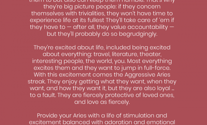 Zodiac Signs Compatibility: Aries Compatibility – How to love your Aries #5