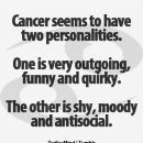 Cancer seems to have two