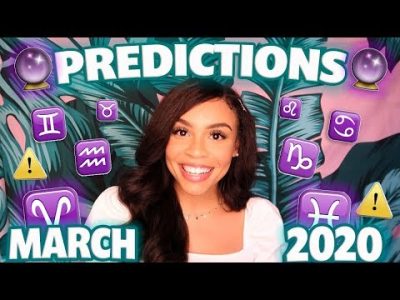 March 2020 Horoscopes 🔮 PREDICTIONS 🔮 For Your ZODIAC Sign 😳 | astrokit