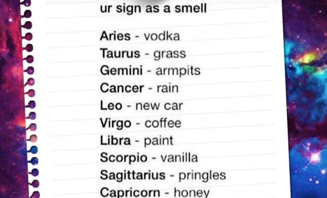 Your Sign As A Smell – #CoolSigns