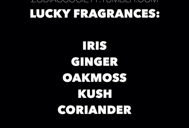 Fragrances that bring luck to pisces!
