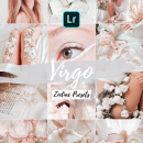 VIRGO Preset Lightroom Preset Zodiac Preset Bright Preset Rose Gold Preset Virgo Gift vsco white