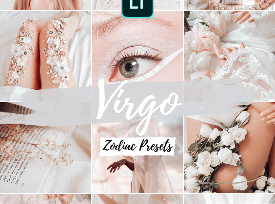 VIRGO Preset Lightroom Preset Zodiac Preset Bright Preset Rose Gold Preset Virgo Gift vsco white