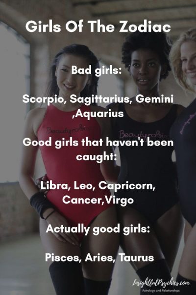 girls of the zodiac #Aries #Taurus #Gemini #Cancer #Leo #Virgo