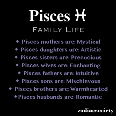 Pisces Family Members: