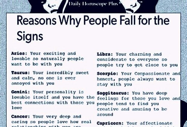 Reason why people fall for the Sign