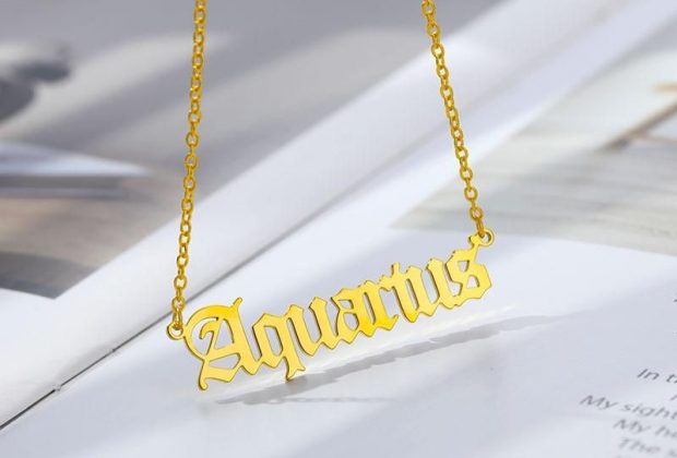 Twelve Constellations Choker Necklace – Aries Silver
