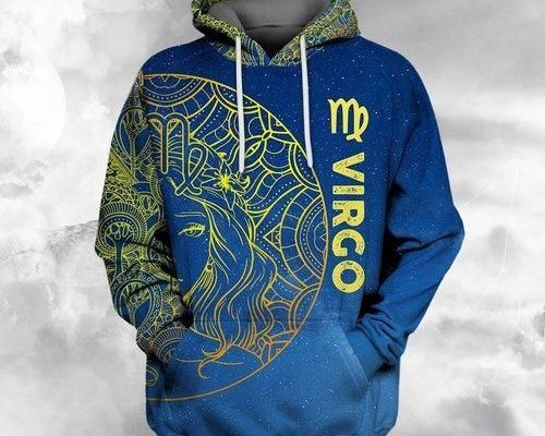 TeeDCMA Virgo Zodiac Signs 3D Hoodie Art#226 Gift For Men, Women, Handcrafted Products Meet The Highest Quality Standards