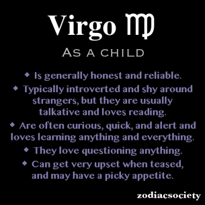 ZODIAC SIGNS AS A CHILD_Virgo_Zodiac Society