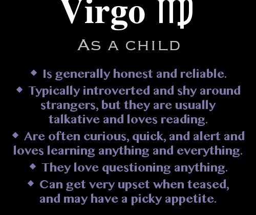 ZODIAC SIGNS AS A CHILD_Virgo_Zodiac Society