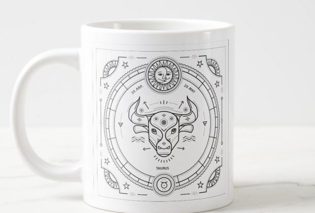 Taurus Zodiac Custom Birthday Mug