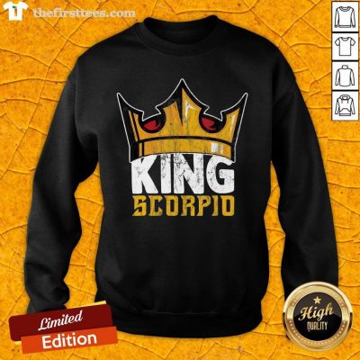 Awesome King Scorpio Zodiac Sign Horoscope Birthday Gift T-Shirt