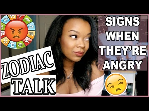Zodiac Signs When They’re Angry!! – ZODIAC TALK