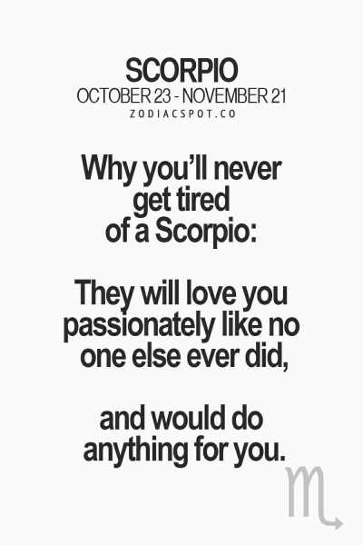 scorpios in love .love hard .they have there one and only we will rock…