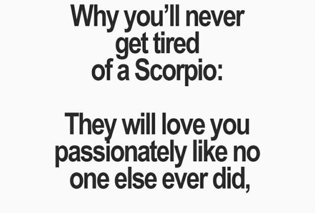 scorpios in love .love hard .they have there one and only we will rock…