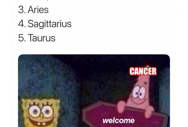 People really think we be worried when we got 2 out of the 3 water signs in the top 5! 🤚😂
