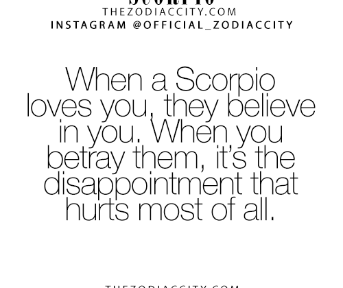 Zodiac Scorpio Facts! – For more zodiac fun facts, click here