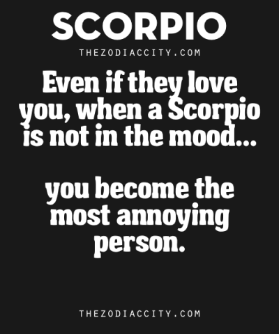 Zodiac Scorpio Facts. – Even if they love you, when a Scorpio is not…