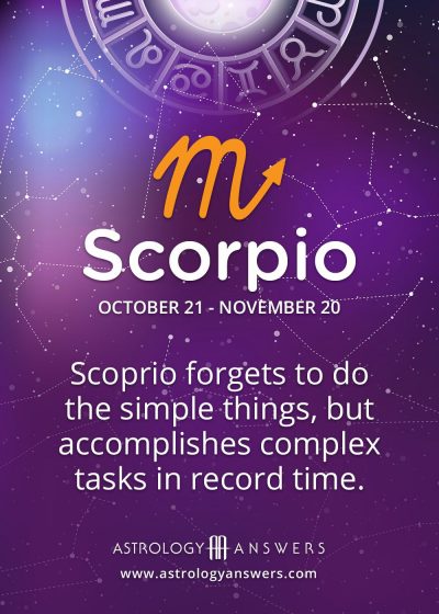 Scorpio Zodiac Facts