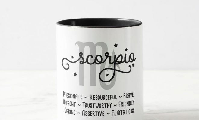 Scorpio Zodiac Traits Mug