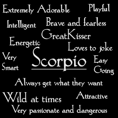 Scorpio Zodiac Graphic