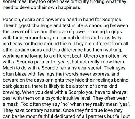 If this doesn’t describe Scorpio in a nutshell, I don’t know what does