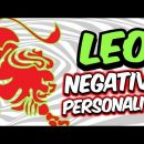 Negative Personality Traits of LEO Zodiac Sign