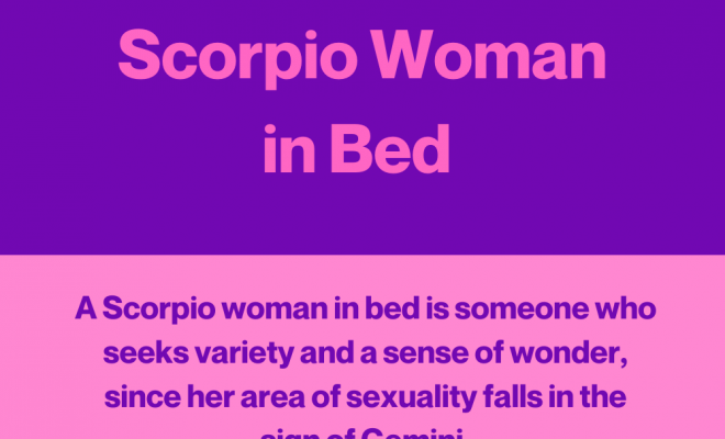Scorpio Woman in Bed