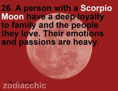 SCORPIO MOON