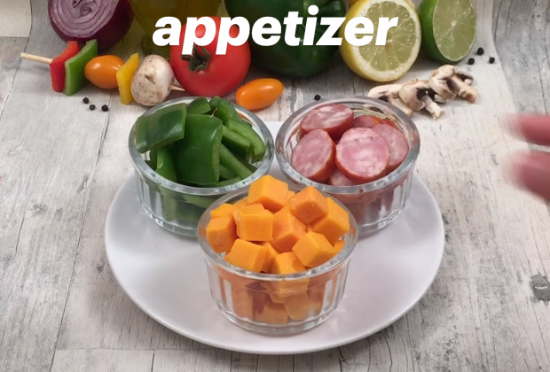 Grilled Pineapple Appetizer 