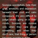 Scorpios wonderfully hide their grief, emotions and depression beneath #Scorpio #Quotes #zodiac #horoscope