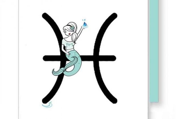 Zodiac: Pisces Greeting Card
