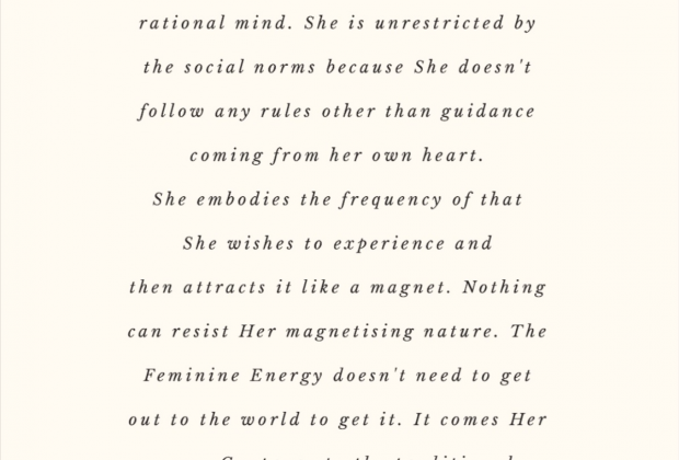 The Feminine Energy by Sylvia Salow | Happy International Women’s Day